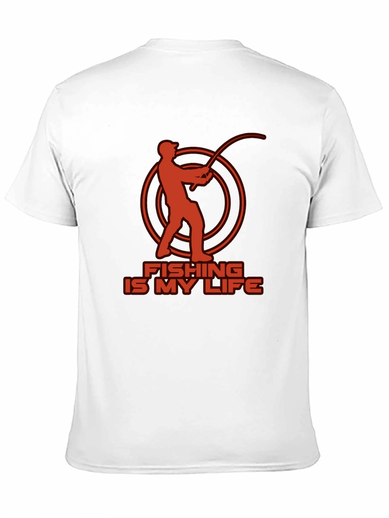 Fishing Is My Life Graphic T-Shirt