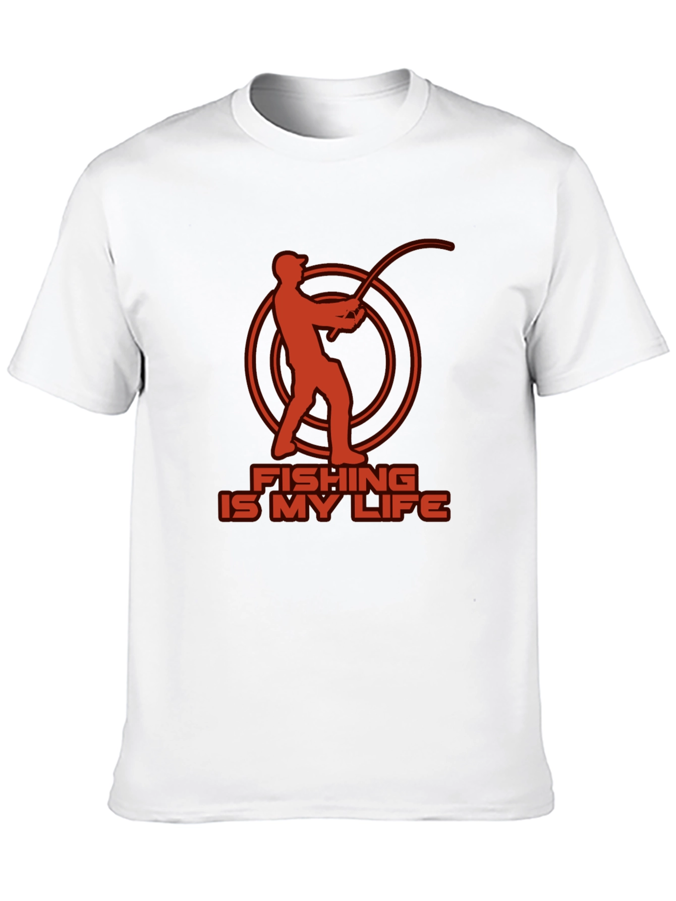 Fishing Is My Life Graphic T-Shirt