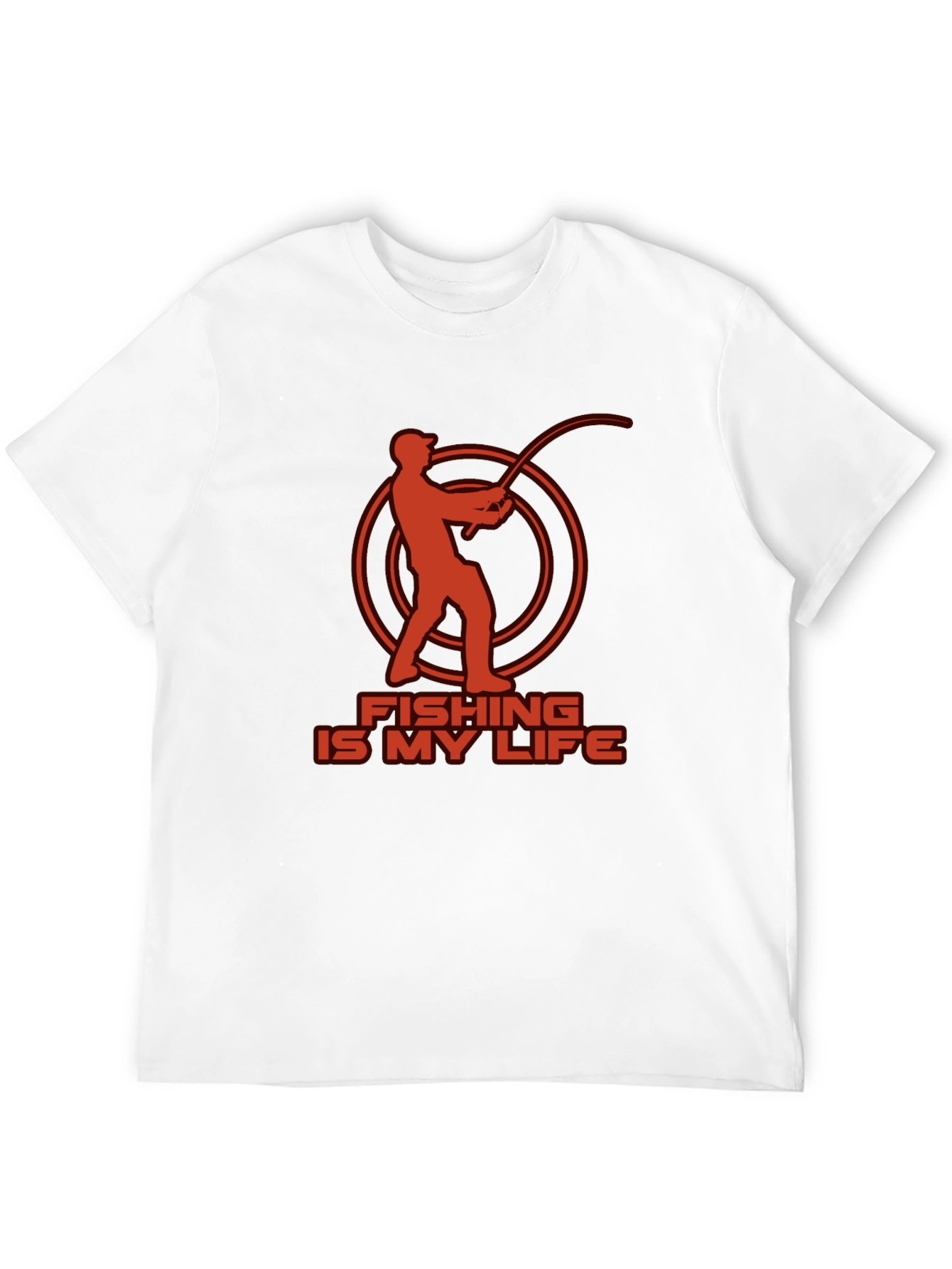 Fishing Is My Life Graphic T-Shirt