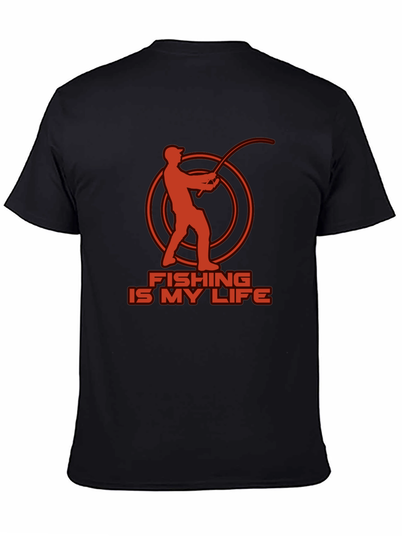 Fishing Is My Life Graphic T-Shirt