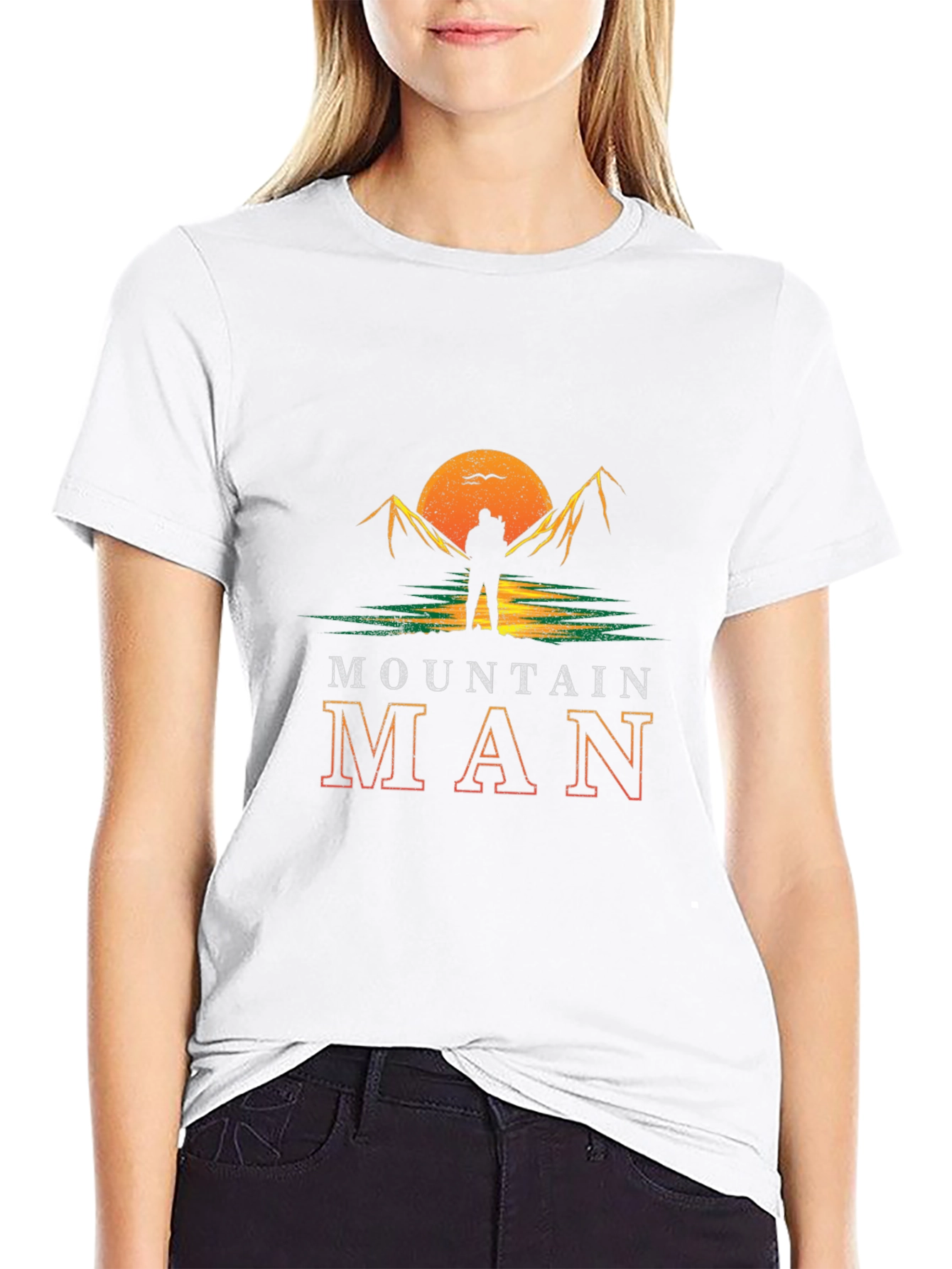 Mountain Man Graphic Tee - Adventure Awaits!