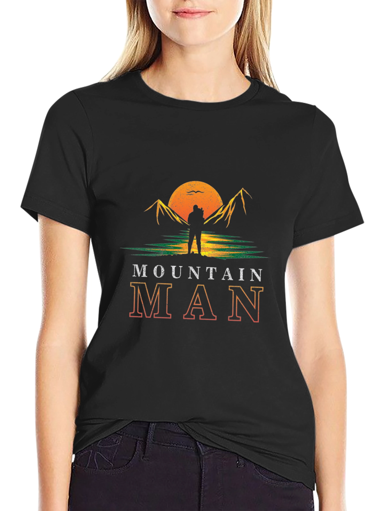 Mountain Man Graphic Tee - Adventure Awaits!