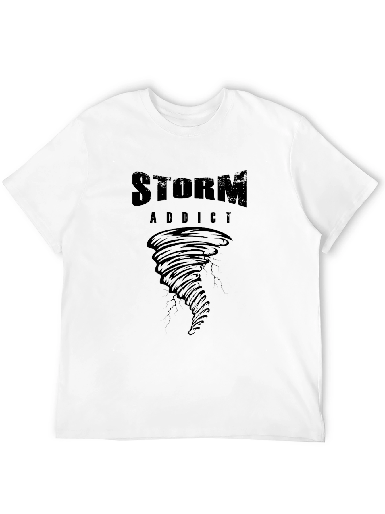Storm Addict Black T-Shirt