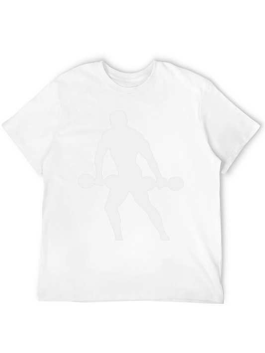 Bodybuilder Black T-Shirt Weightlifting Gym Fitness