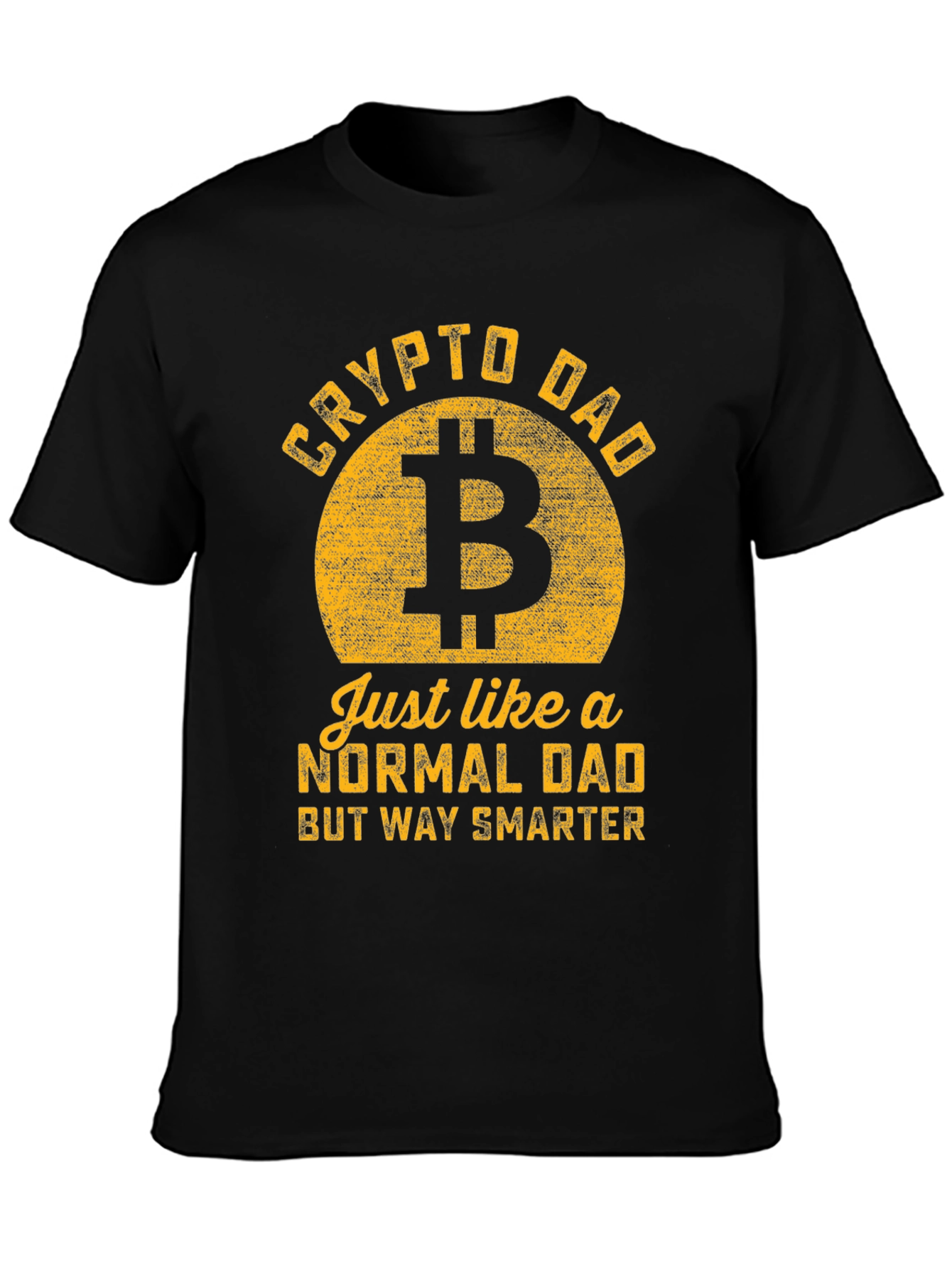 Crypto Dad T-Shirt - Bitcoin Lover Gift