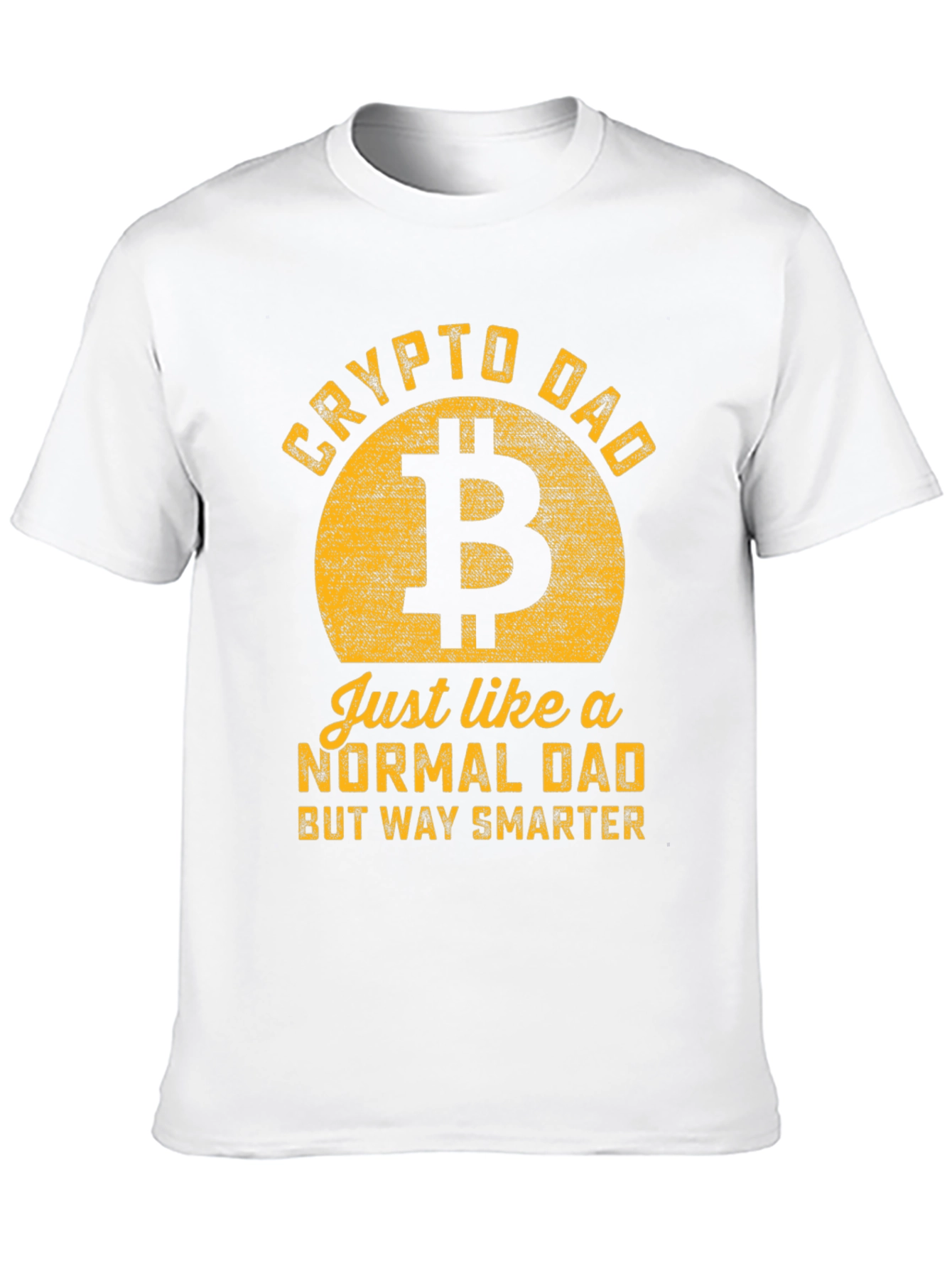 Crypto Dad T-Shirt - Bitcoin Lover Gift