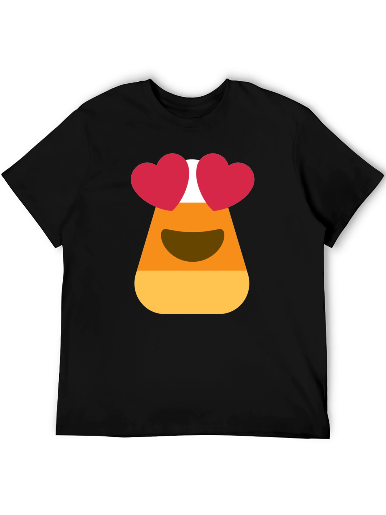 Candy Corn Heart Eyes Halloween T-Shirt