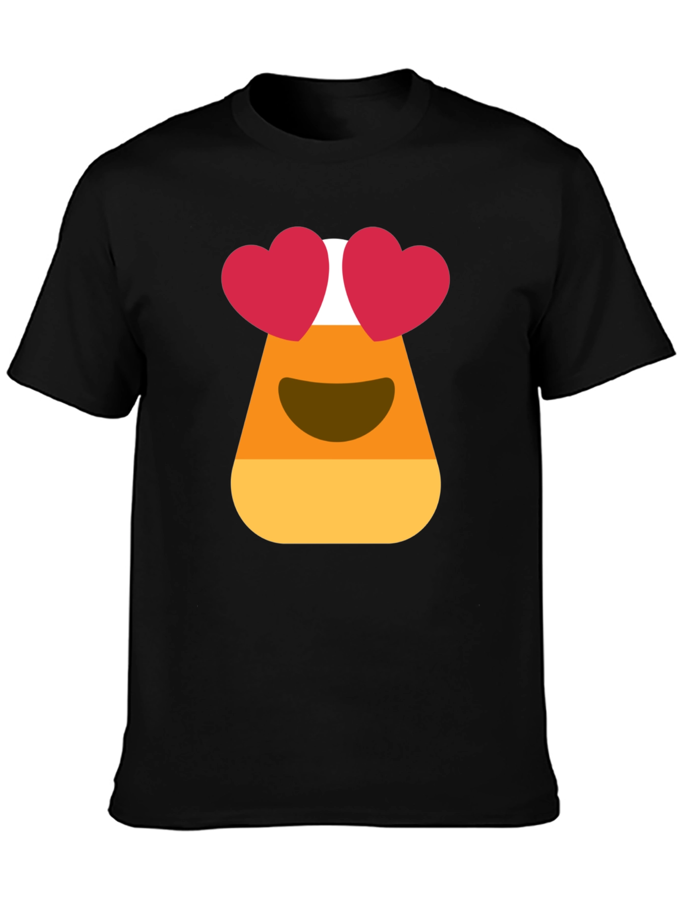 Candy Corn Heart Eyes Halloween T-Shirt