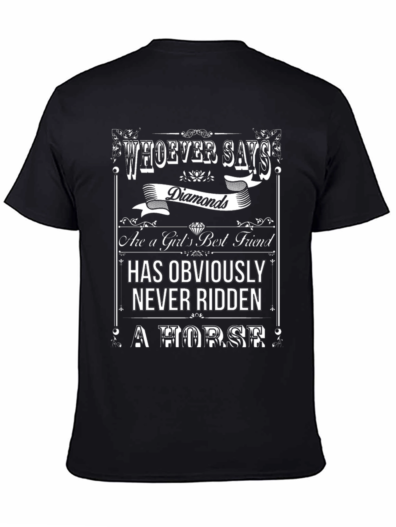 Diamonds Horse T-Shirt