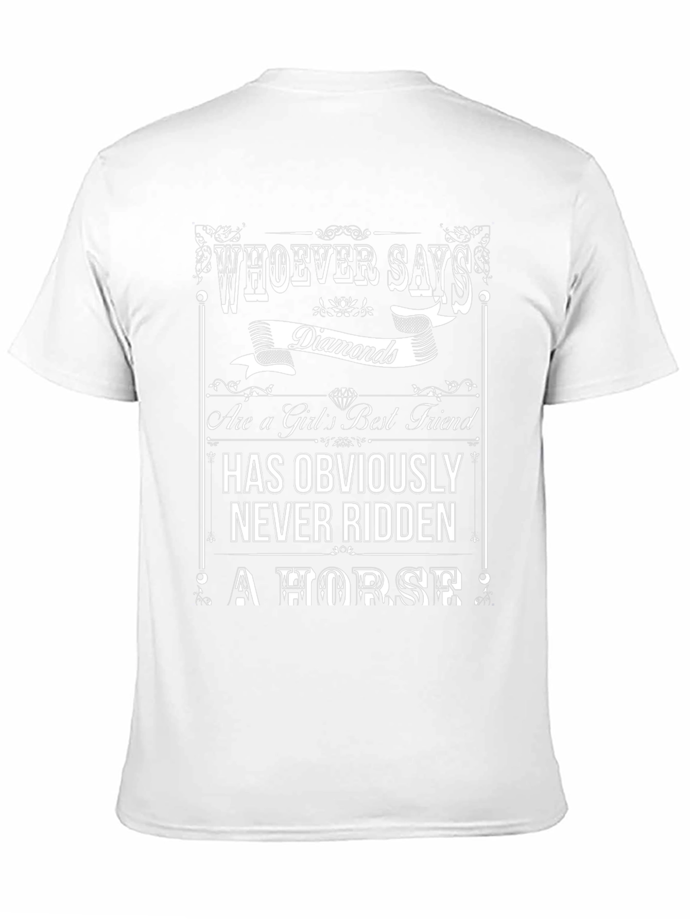 Diamonds Horse T-Shirt