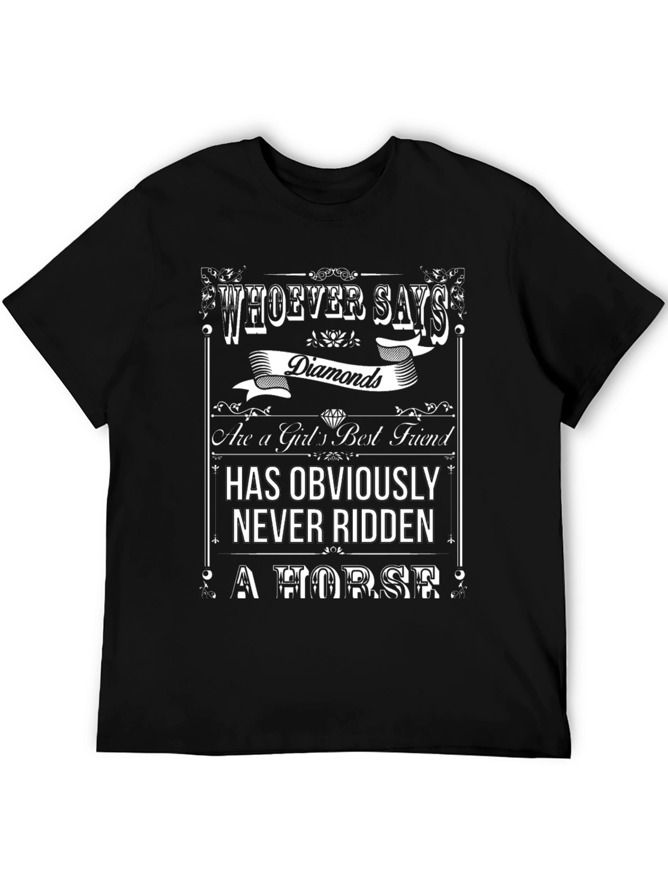Diamonds Horse T-Shirt