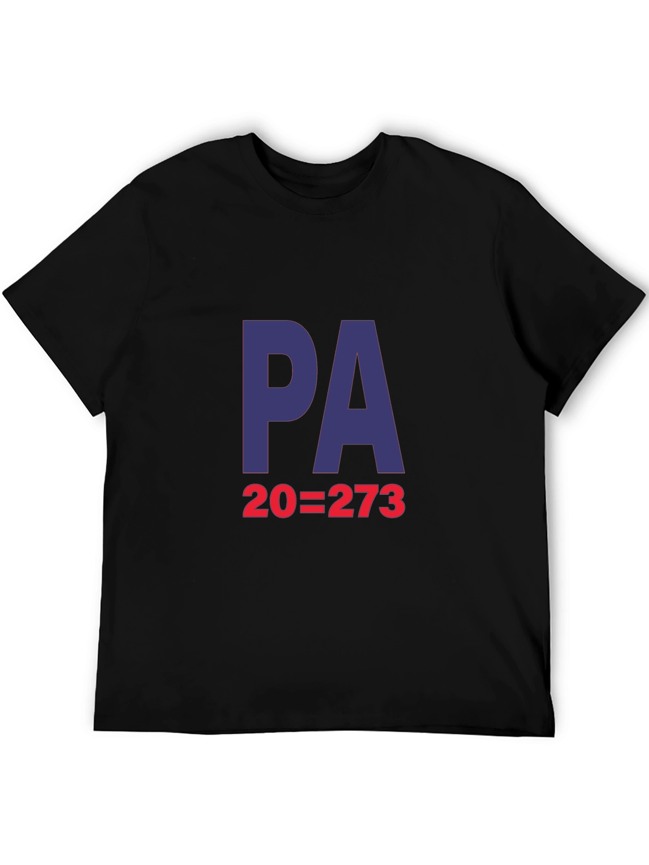 PA=273 T-Shirt - Classic Black Tee