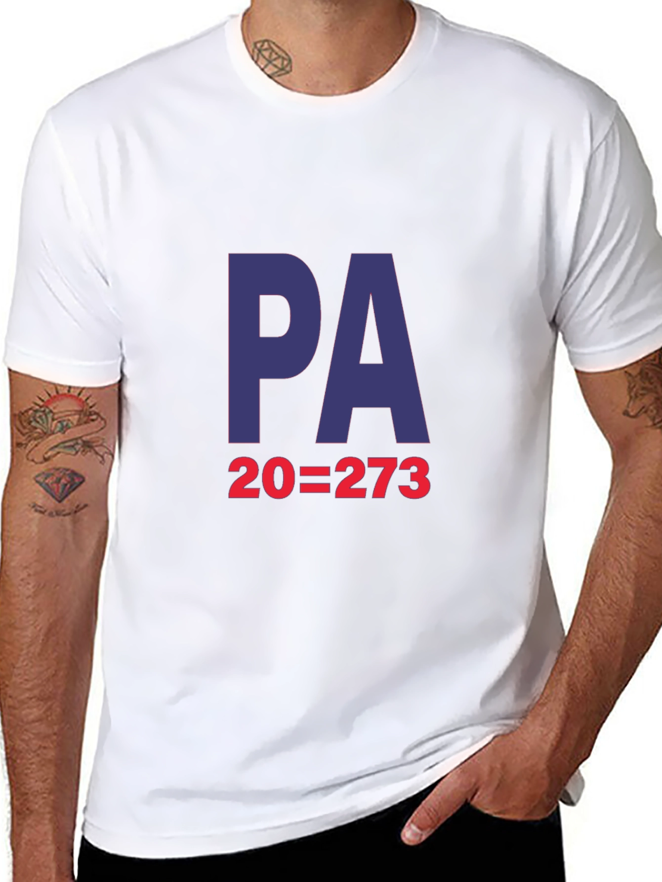 PA=273 T-Shirt - Classic Black Tee