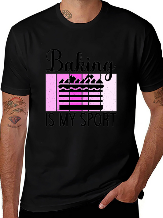 Baking is My Sport Graphic Tee