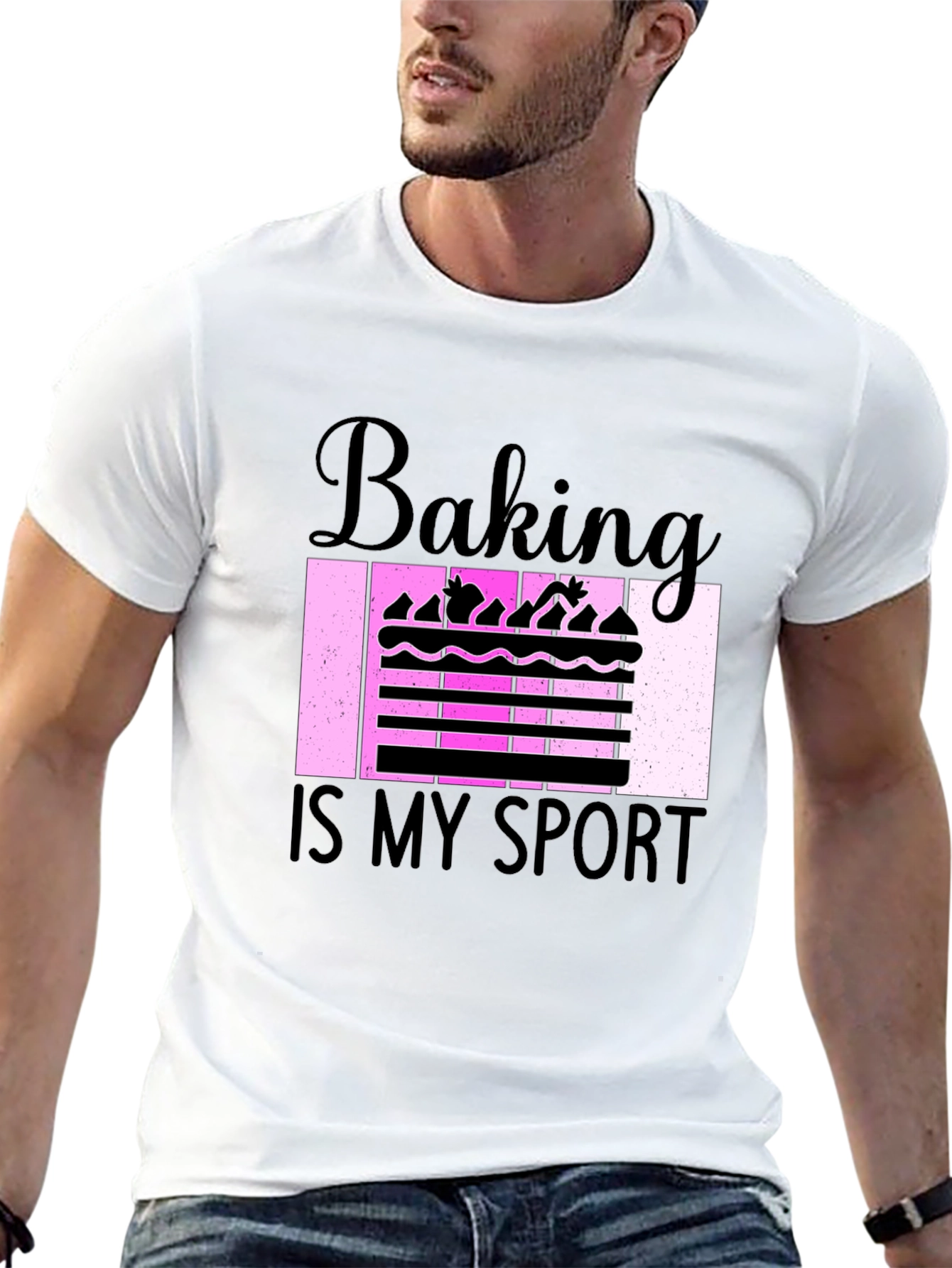 Baking is My Sport Graphic Tee