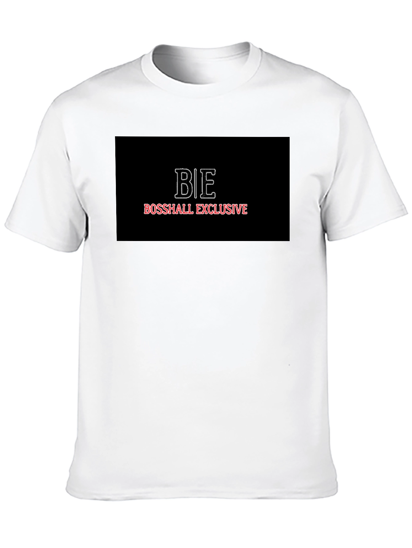 BossHall Exclusive BE Logo T-Shirt - Modern Style