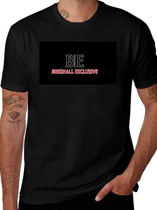 BossHall Exclusive BE Logo T-Shirt - Modern Style