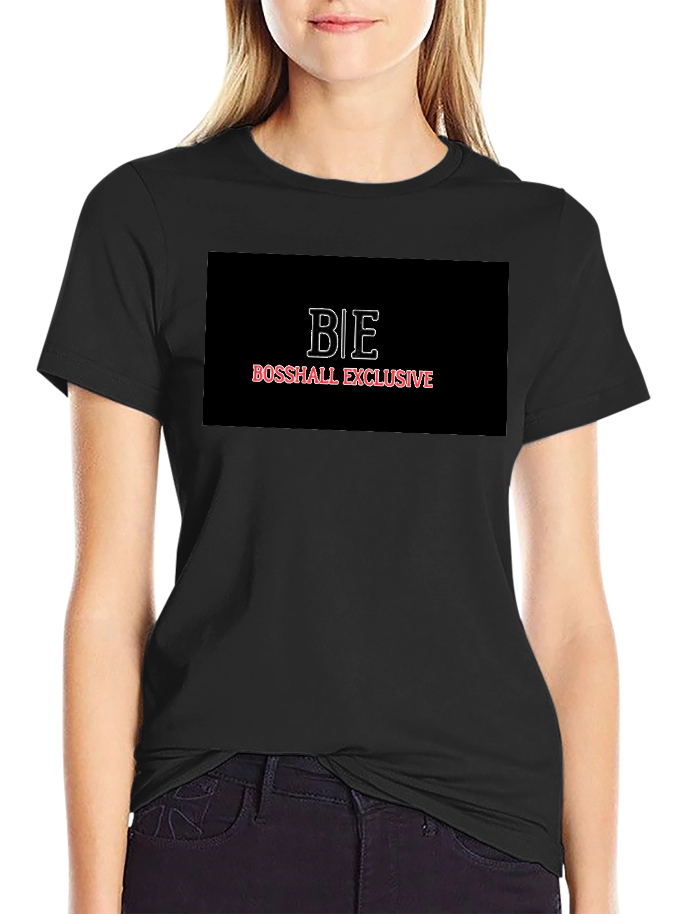 BossHall Exclusive BE Logo T-Shirt - Modern Style