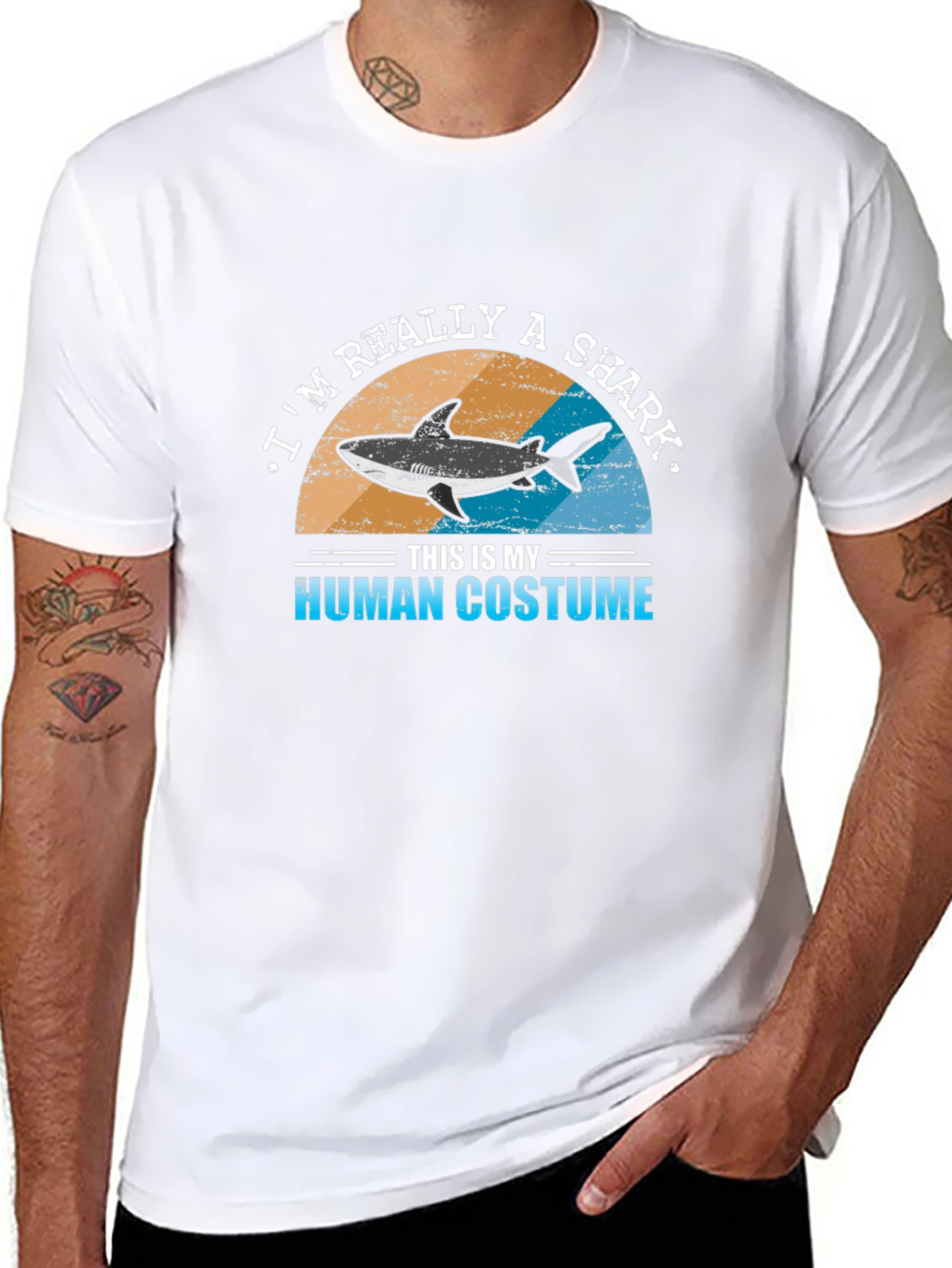 Im Really A Shark Graphic Tee