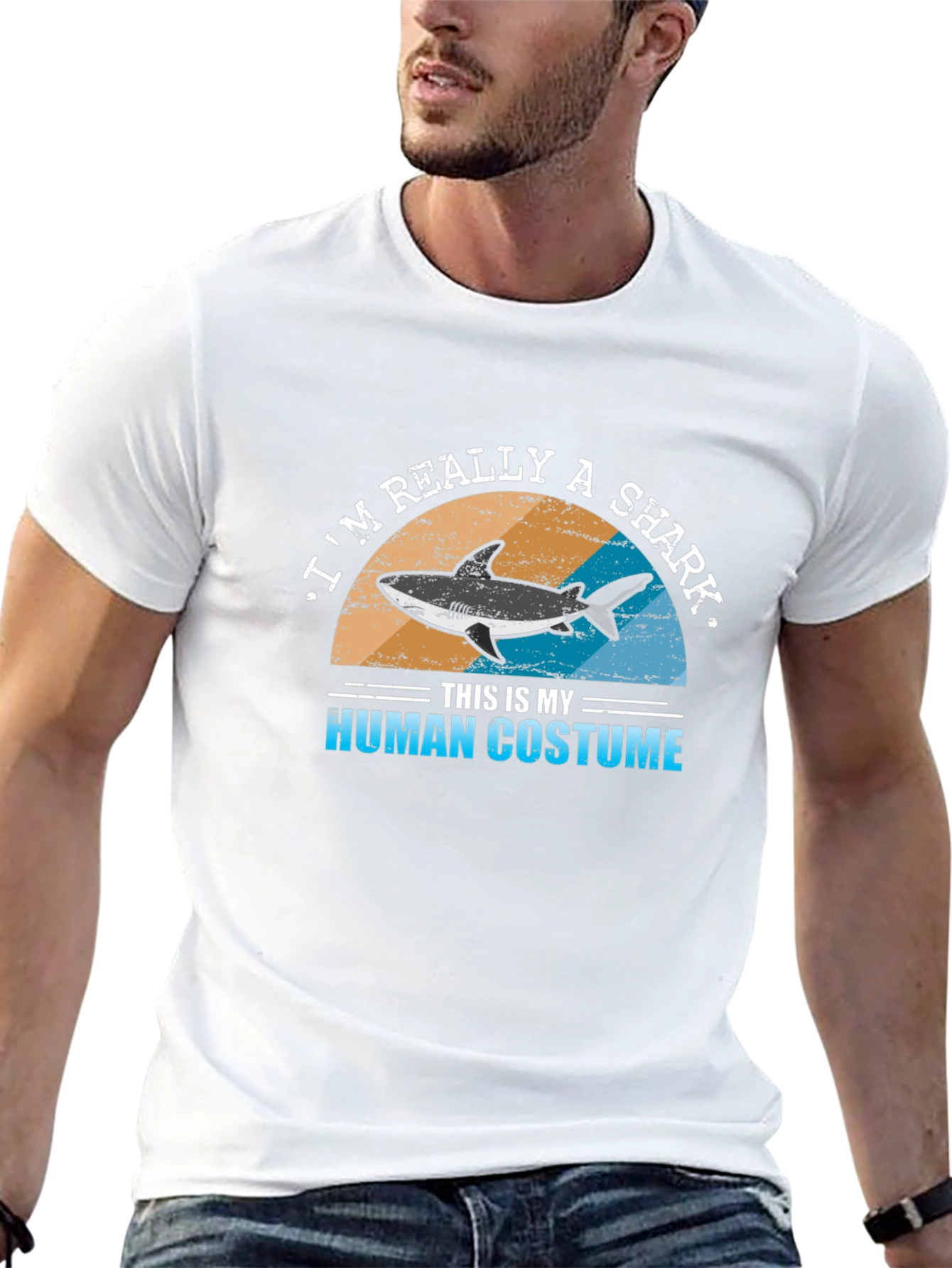 Im Really A Shark Graphic Tee