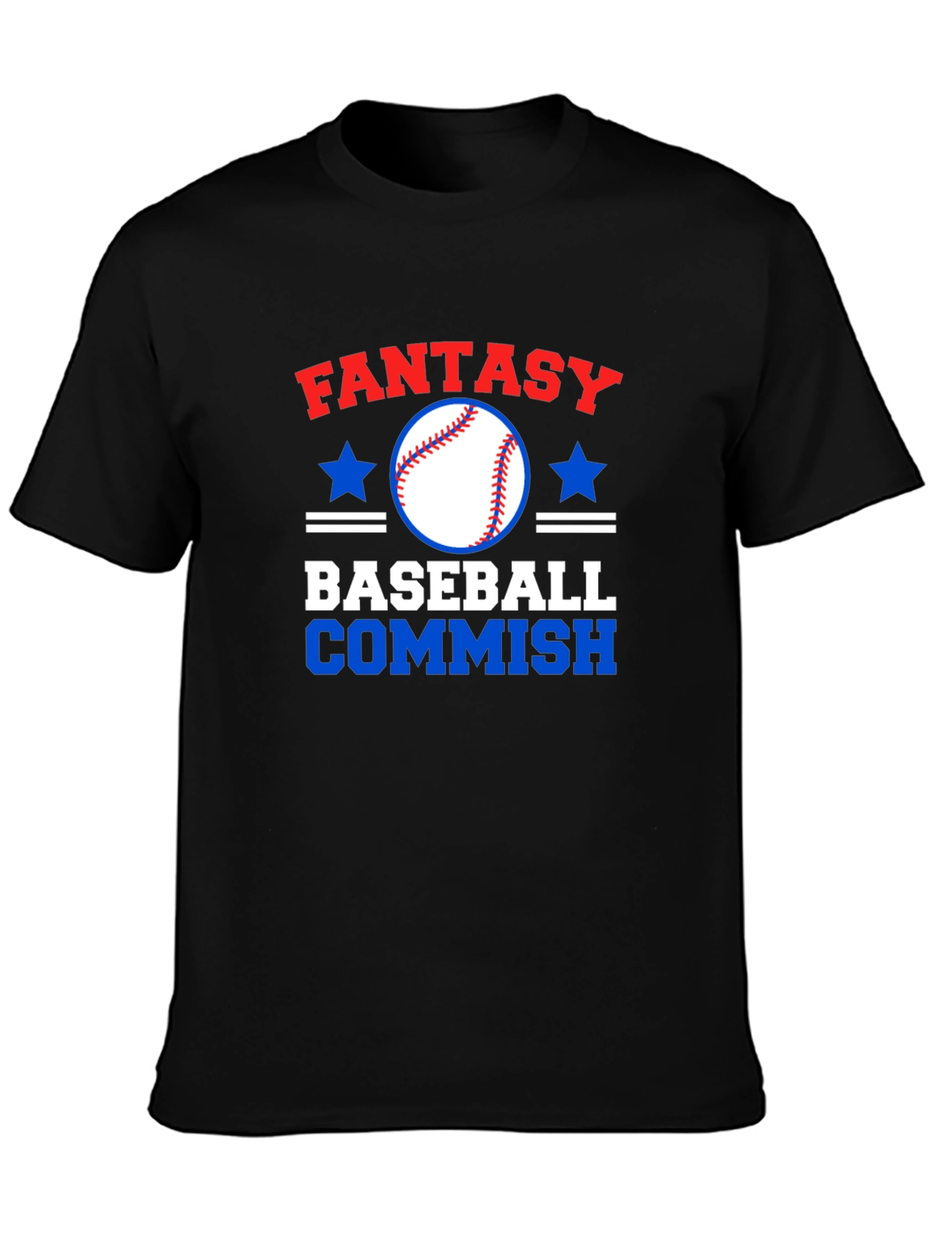 Fantasy Baseball Commish T-Shirt - Sport Fan Apparel
