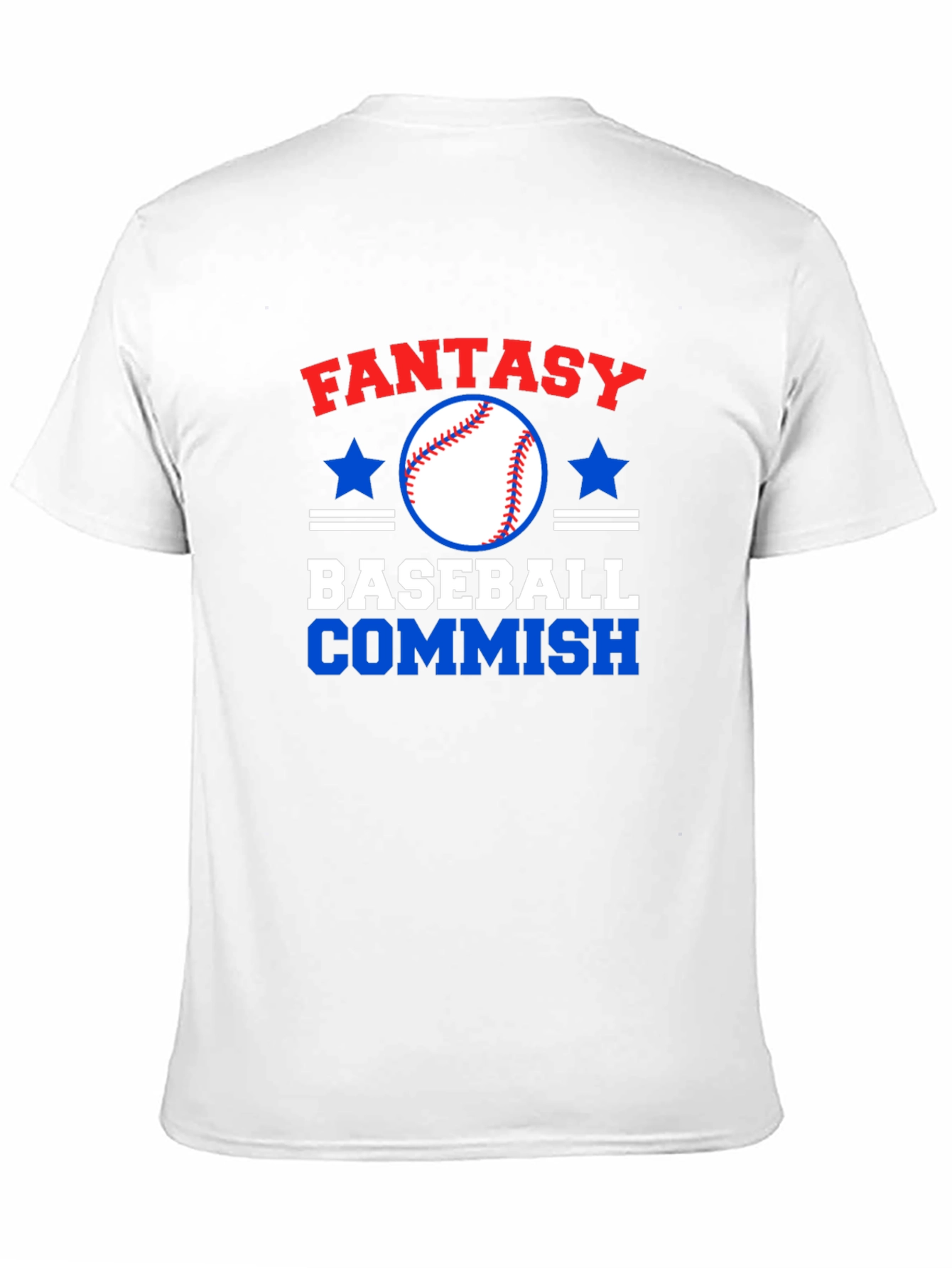 Fantasy Baseball Commish T-Shirt - Sport Fan Apparel