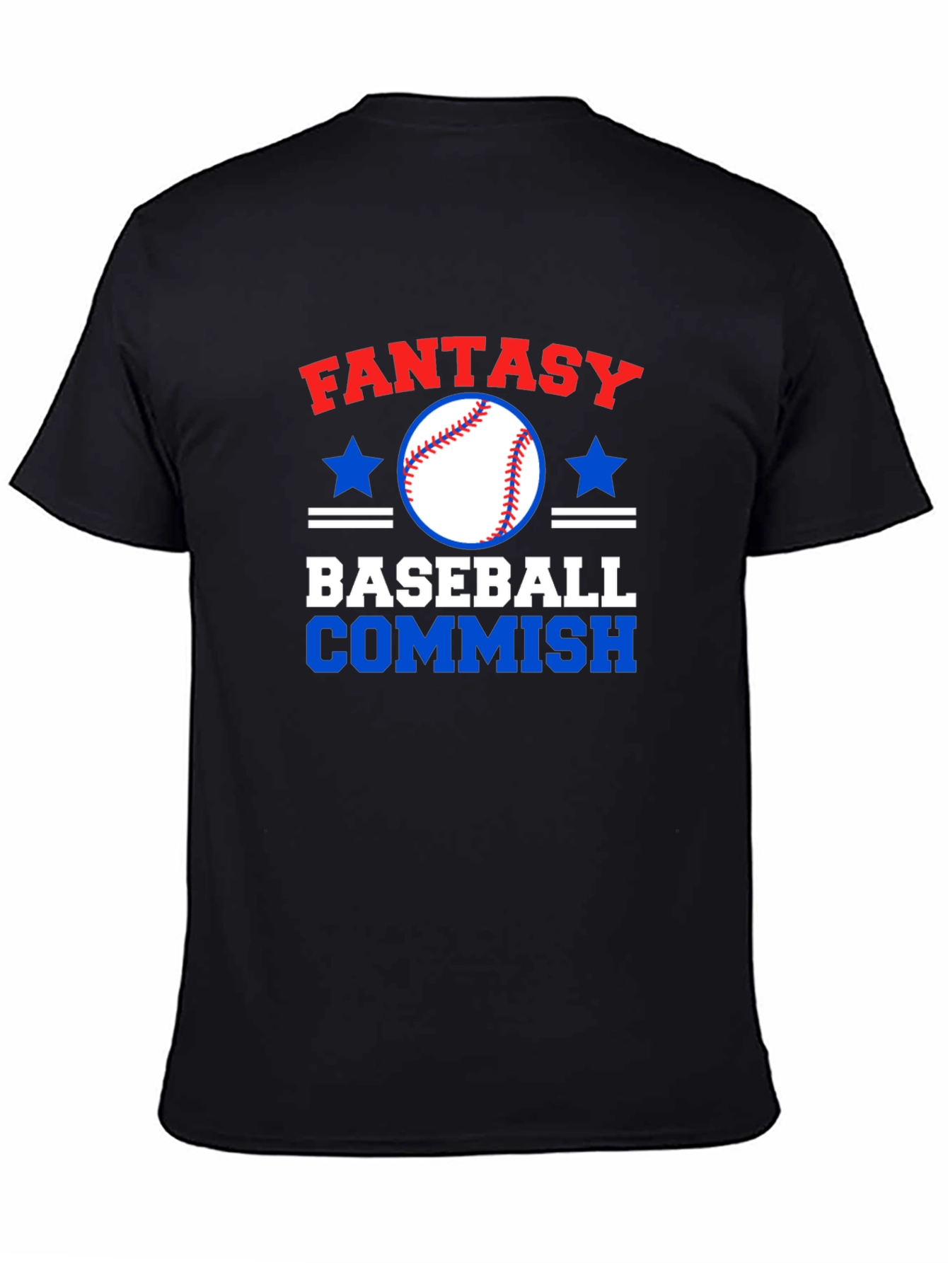 Fantasy Baseball Commish T-Shirt - Sport Fan Apparel