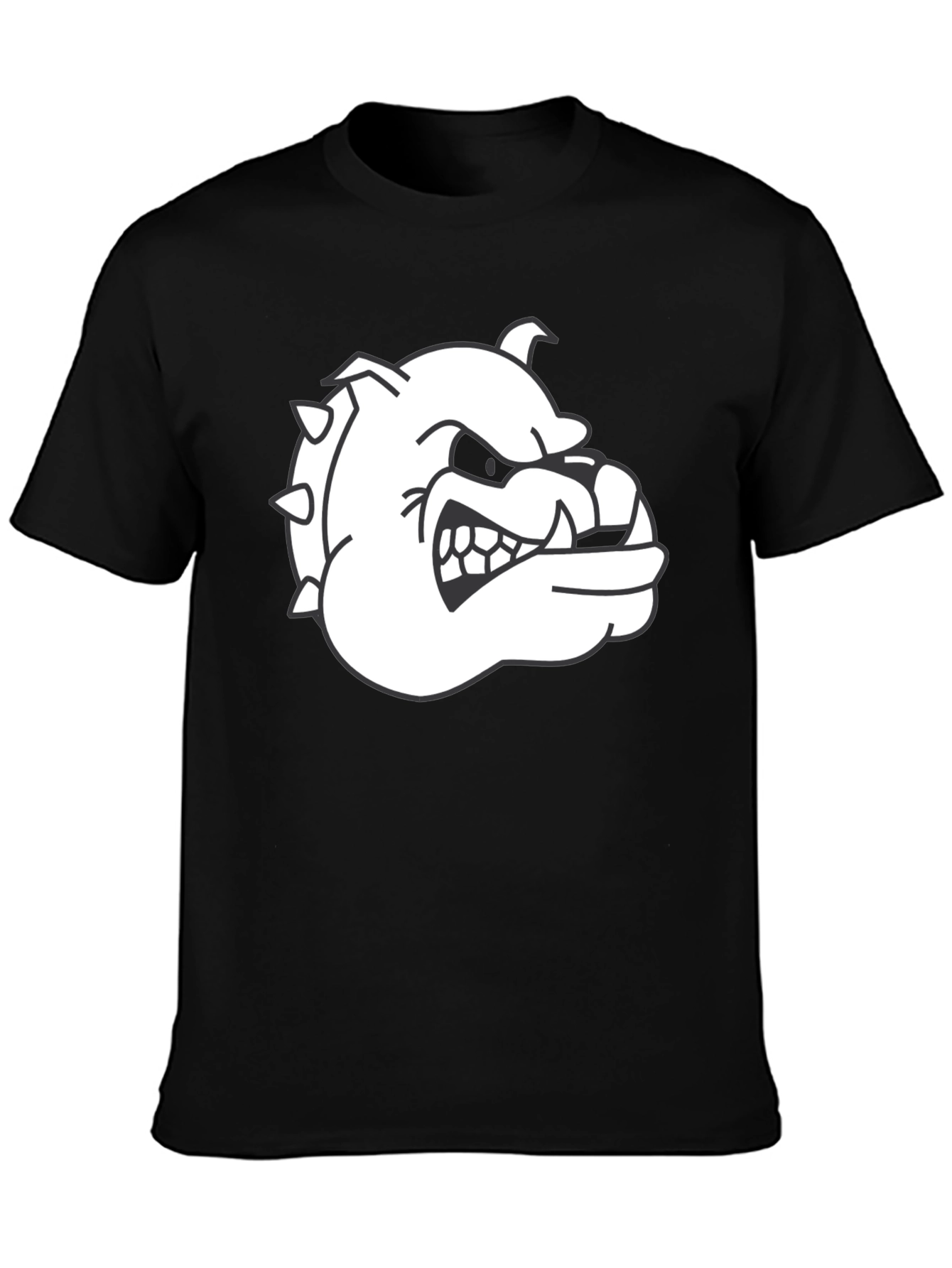 Graphic Bulldog Black T-Shirt