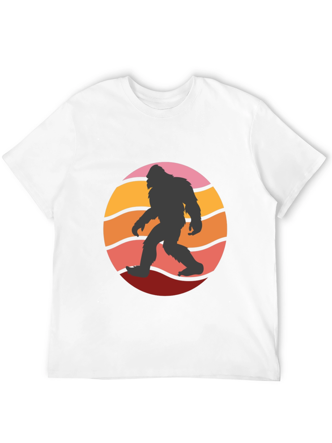Bigfoot Sunset Graphic Tee - Black