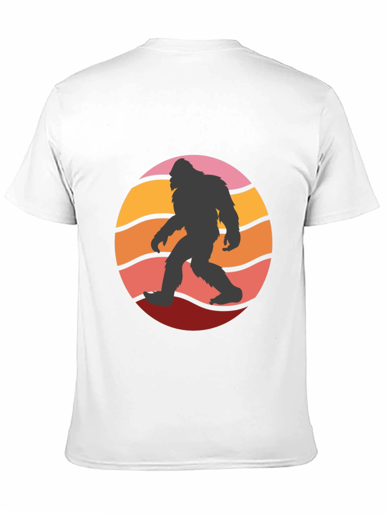 Bigfoot Sunset Graphic Tee - Black