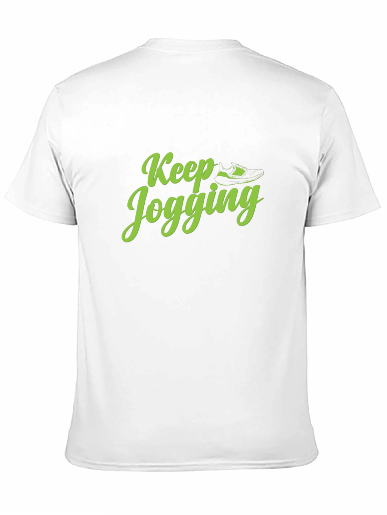 Keep Jogging Graphic Tee - Mens Black T-Shirt