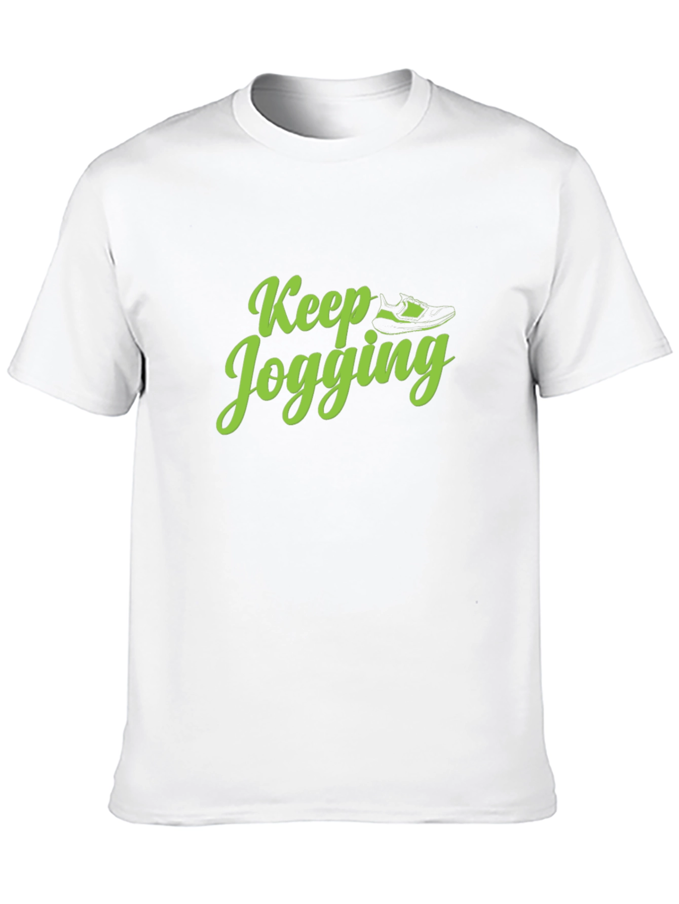 Keep Jogging Graphic Tee - Mens Black T-Shirt