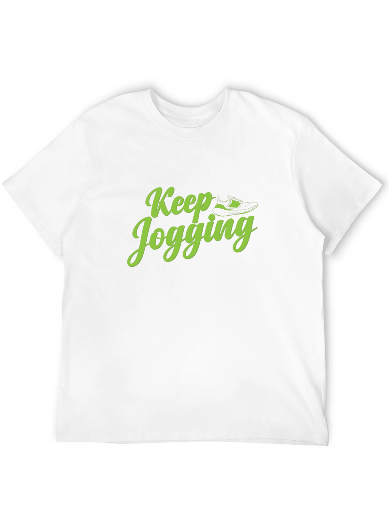 Keep Jogging Graphic Tee - Mens Black T-Shirt