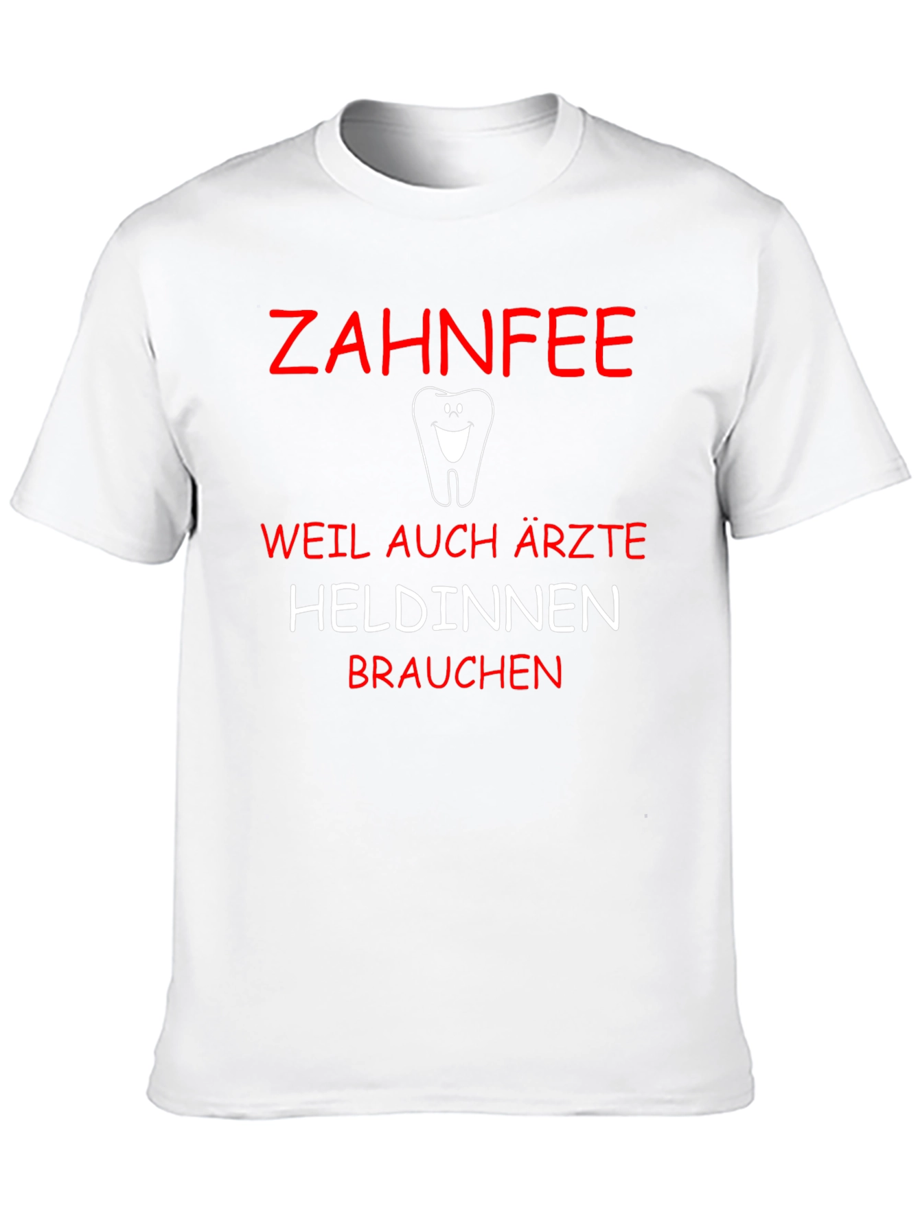 Zahnfee Hero T-Shirt Dental Fairy Dentist Funny Tee