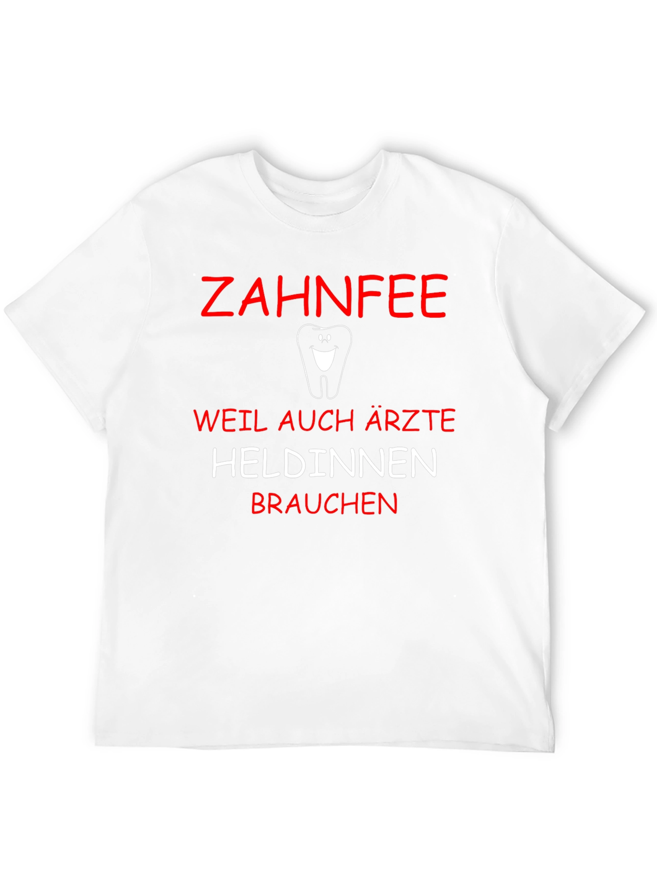 Zahnfee Hero T-Shirt Dental Fairy Dentist Funny Tee