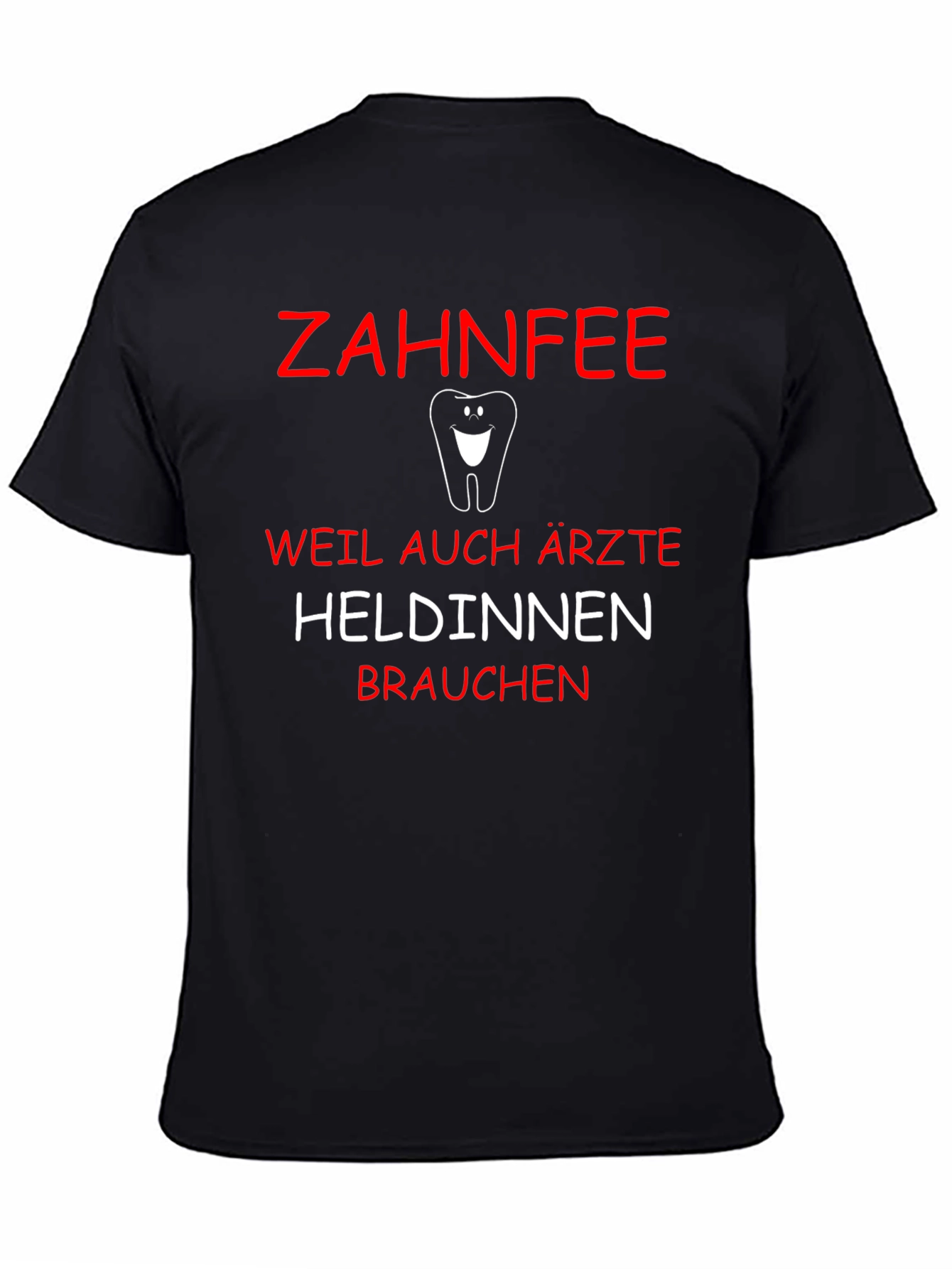 Zahnfee Hero T-Shirt Dental Fairy Dentist Funny Tee