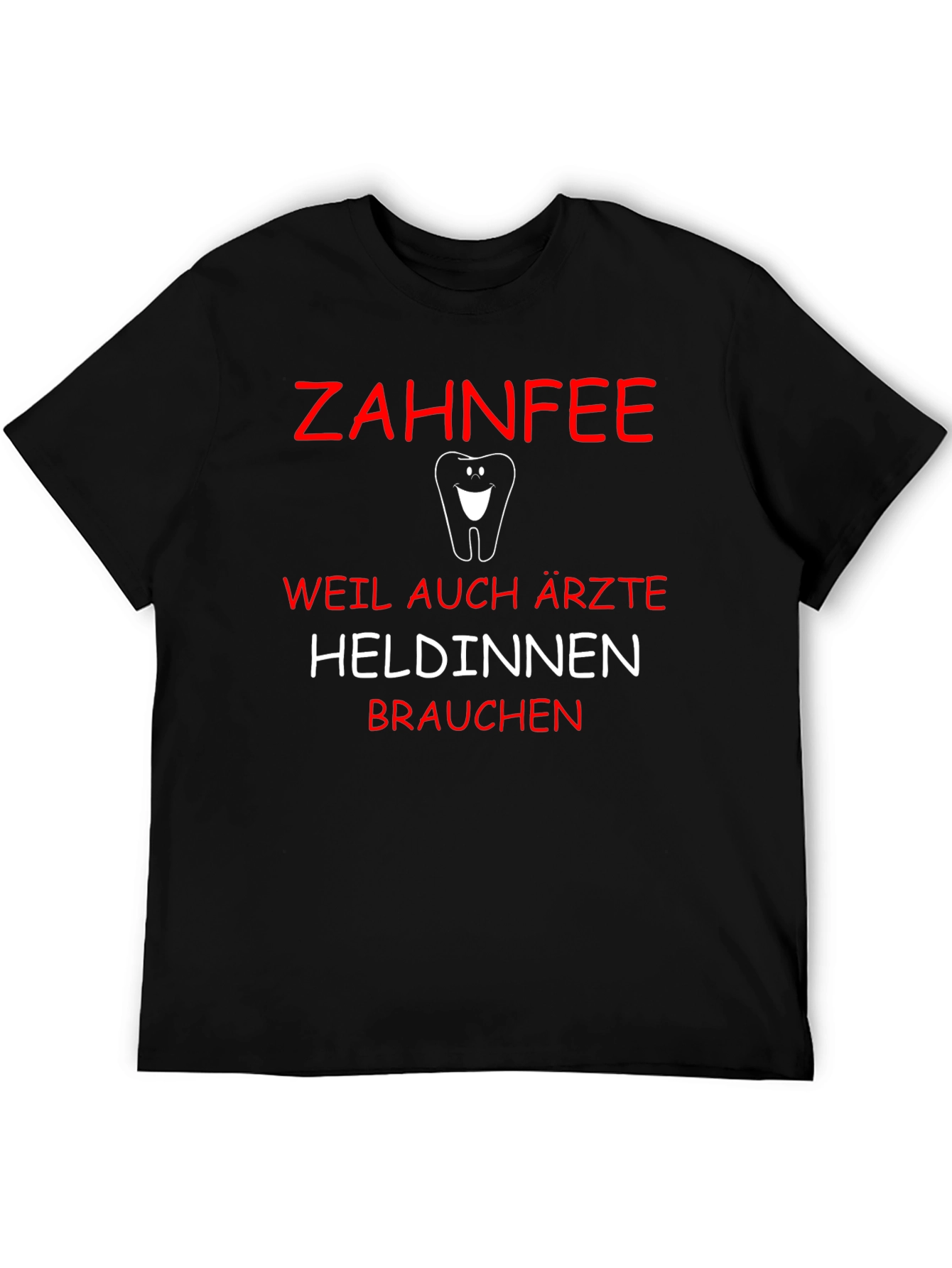 Zahnfee Hero T-Shirt Dental Fairy Dentist Funny Tee