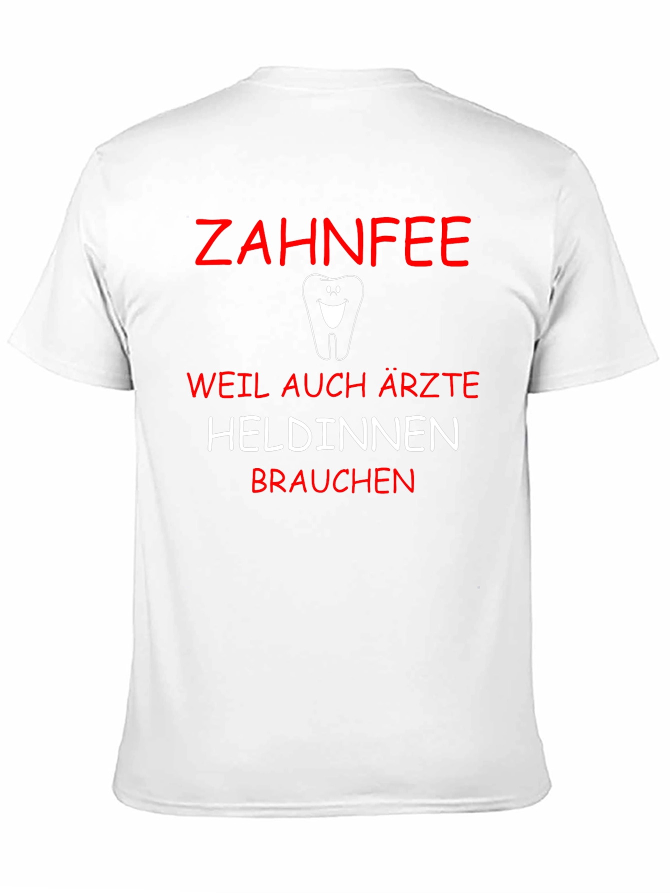 Zahnfee Hero T-Shirt Dental Fairy Dentist Funny Tee