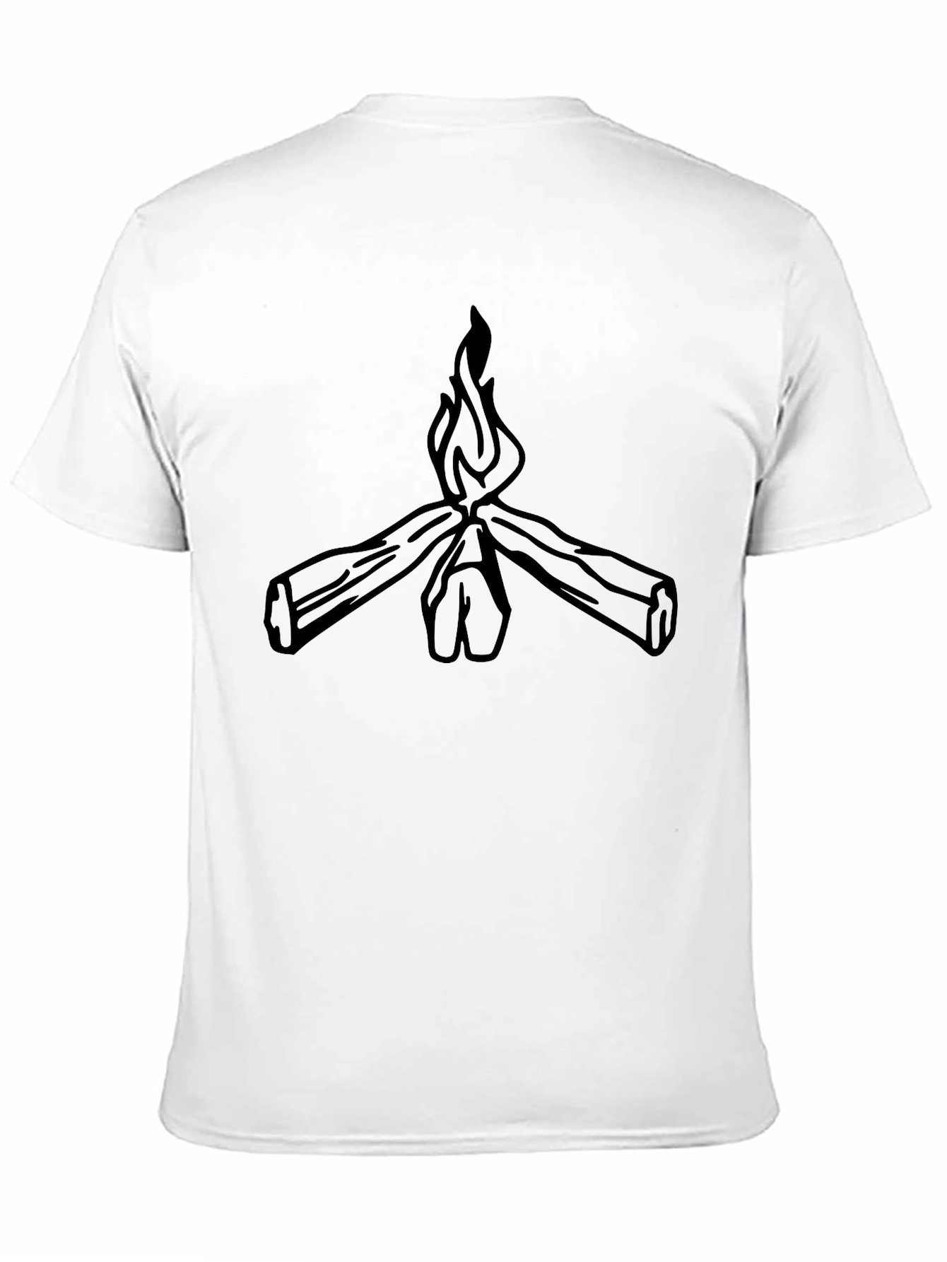 Bonfire Graphic Tee - Classic Black