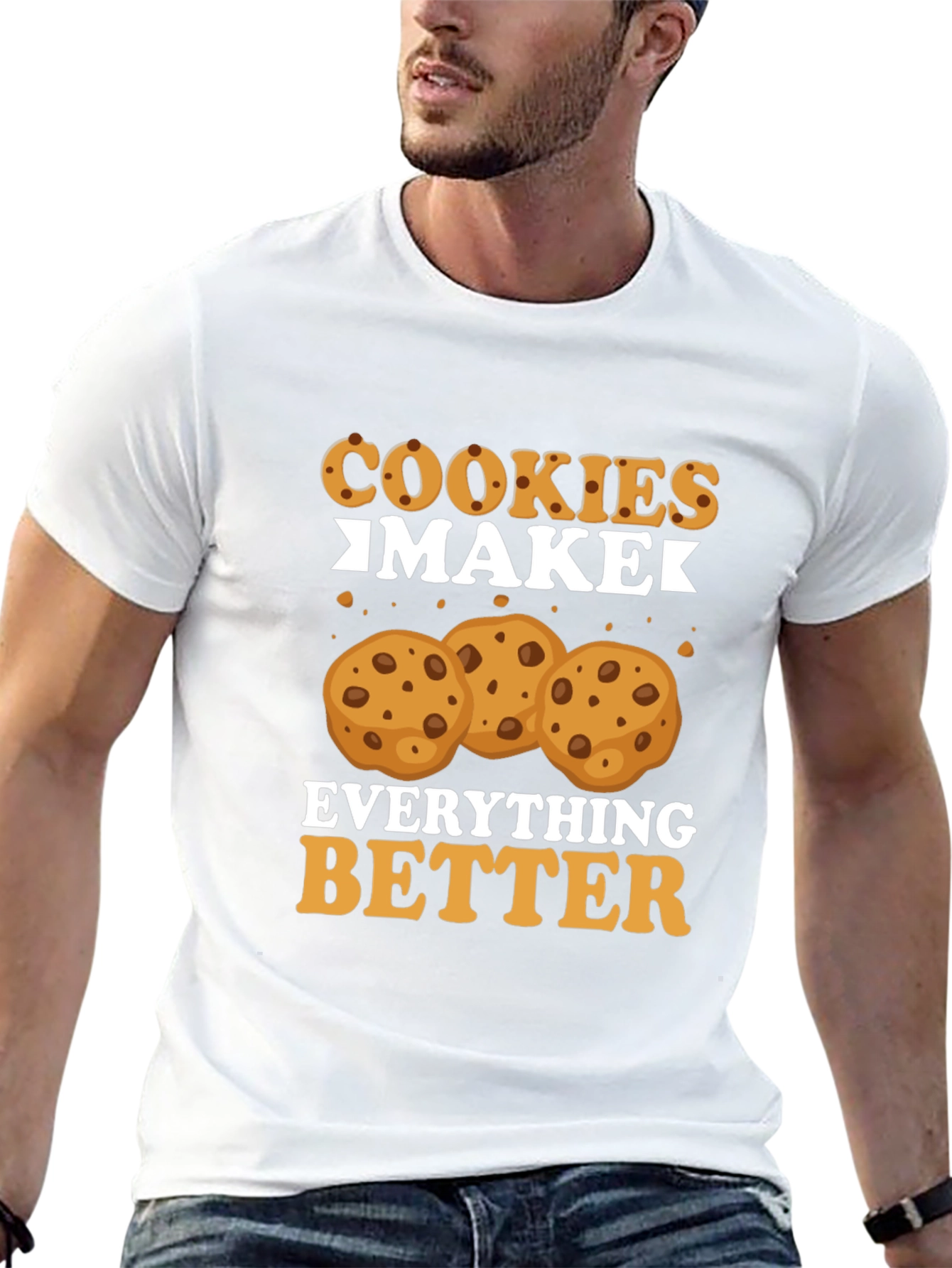 Cookies Make Everything Better - Black Tee
