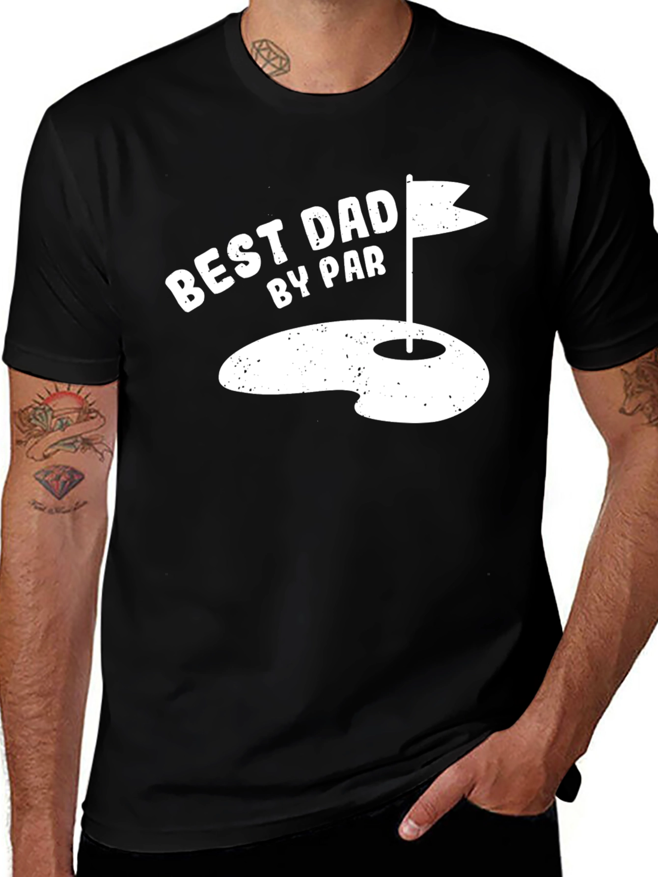 Best Dad By Par Golf T-Shirt