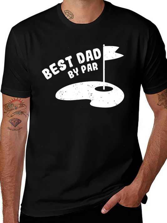 Best Dad By Par Golf T-Shirt