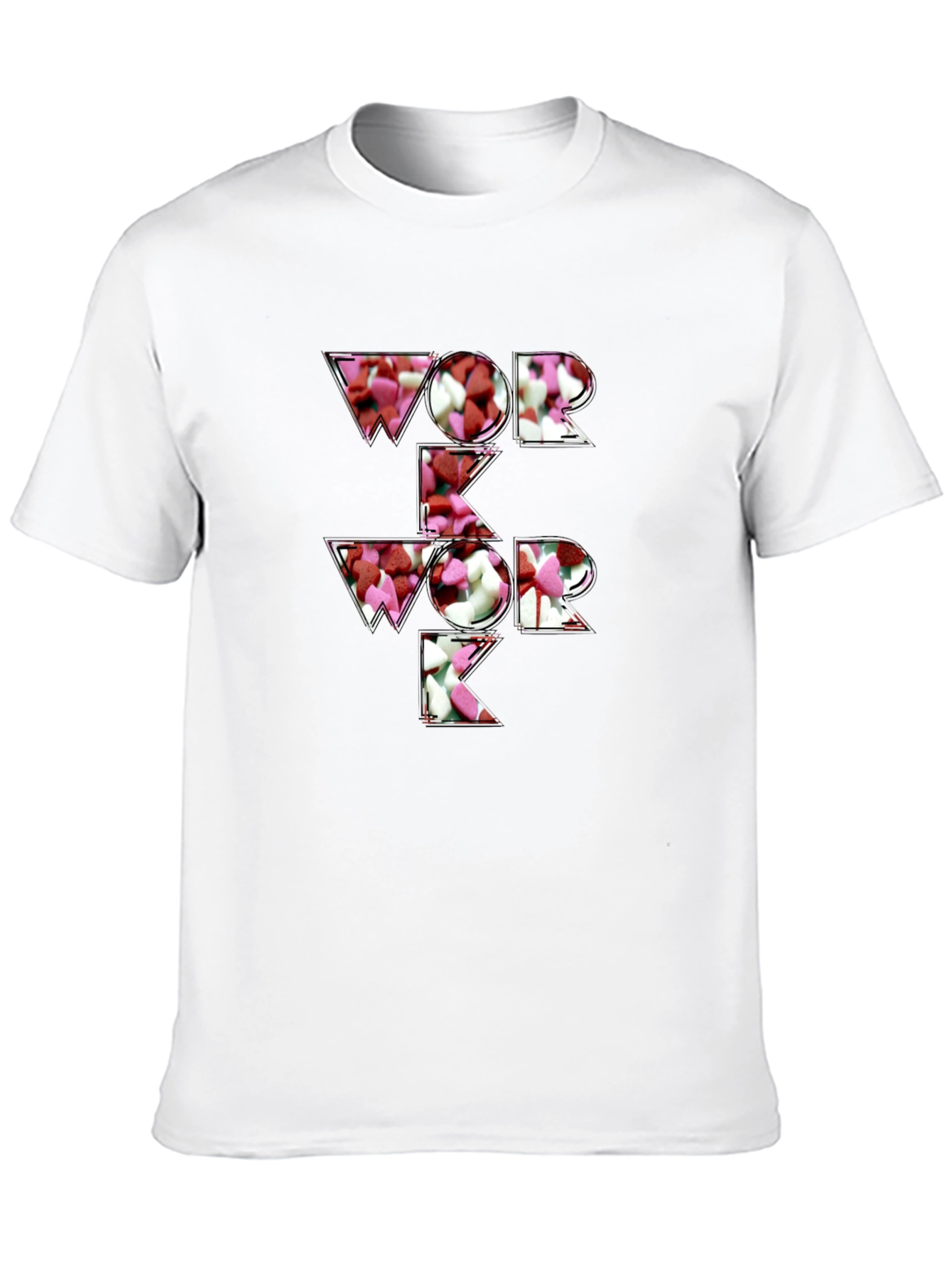 Work Candy Heart T-Shirt