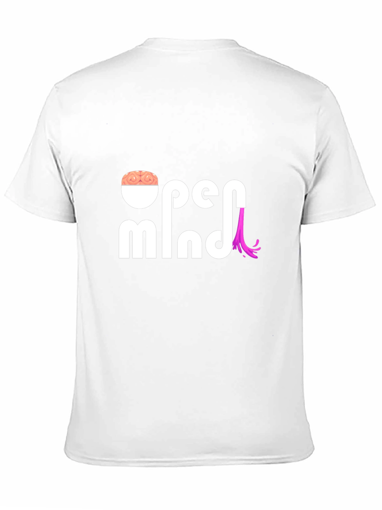 Open Mind Graphic T-Shirt - Brain Power