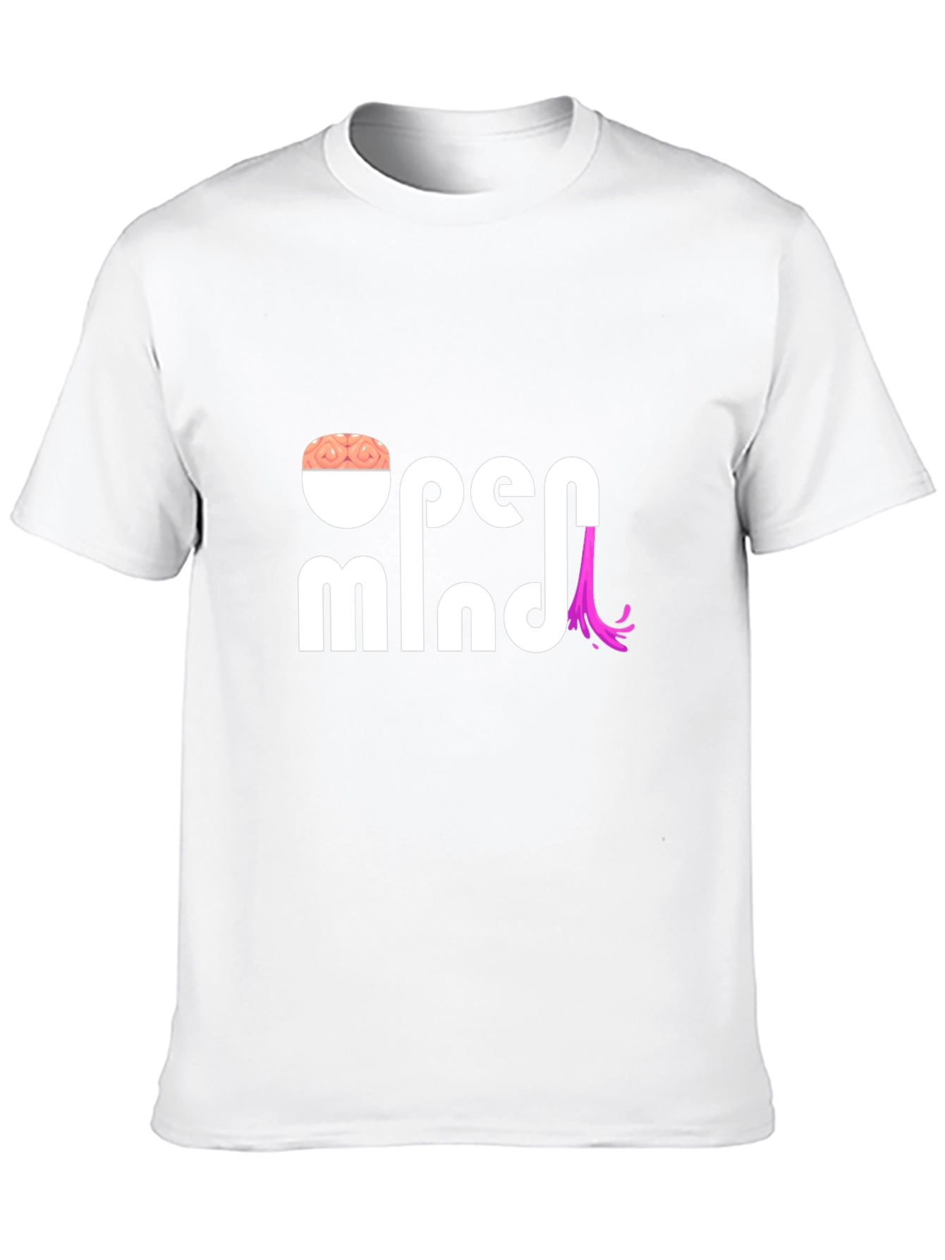 Open Mind Graphic T-Shirt - Brain Power