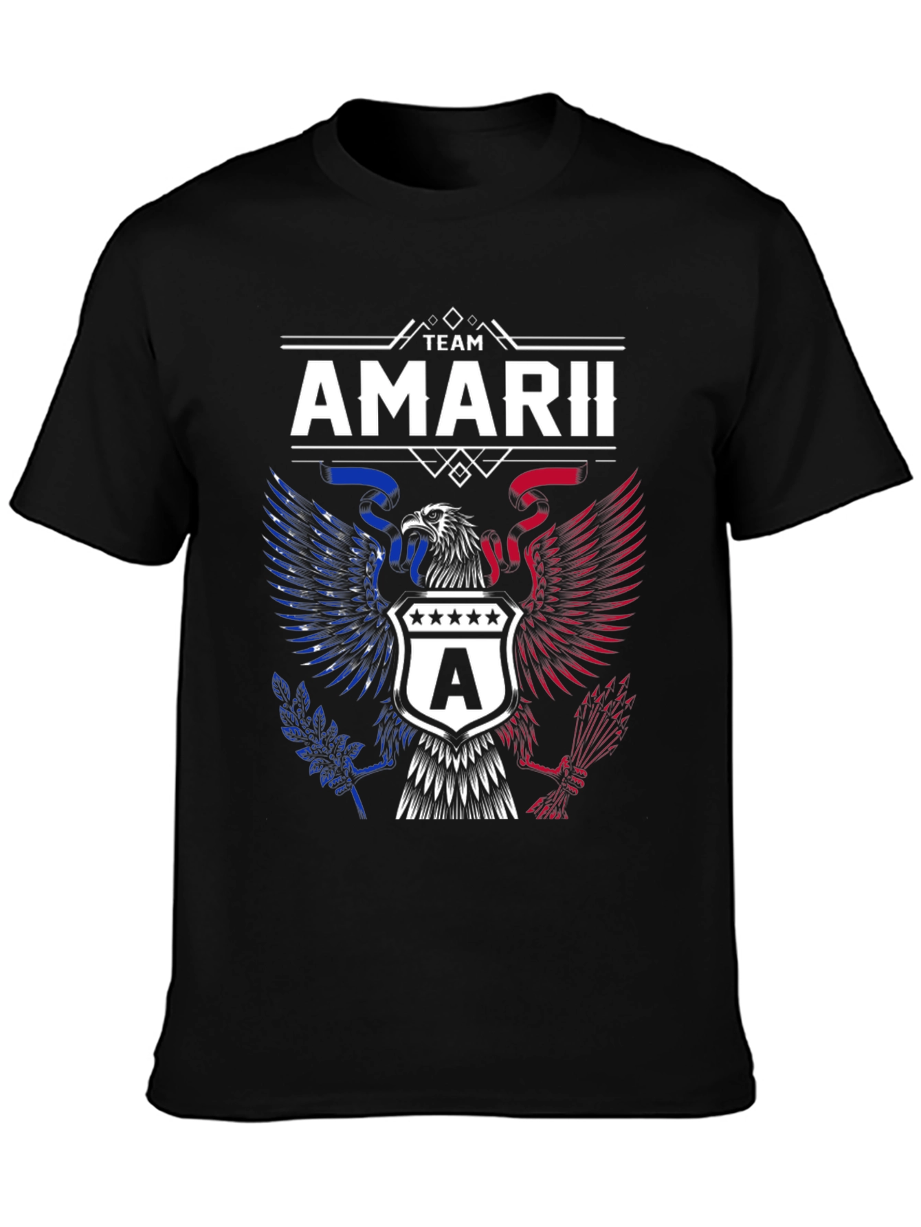 Team Amarii Eagle Crest Graphic T-Shirt