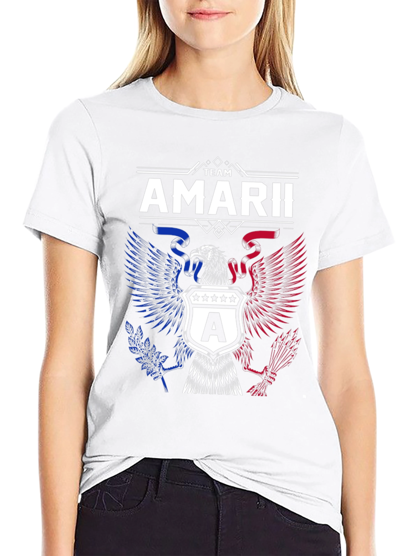 Team Amarii Eagle Crest Graphic T-Shirt