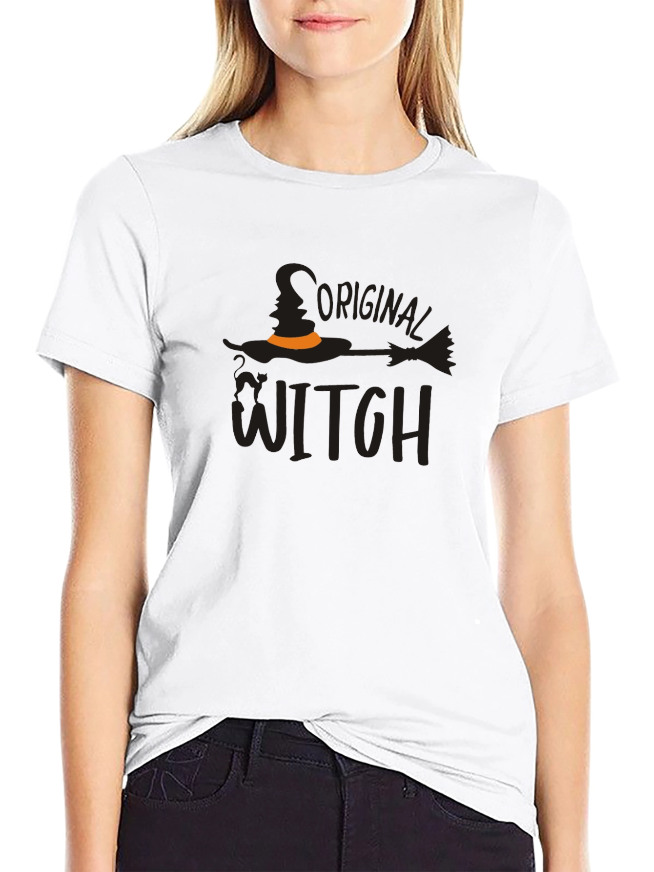 Original Witch Graphic T-Shirt - Halloween Apparel
