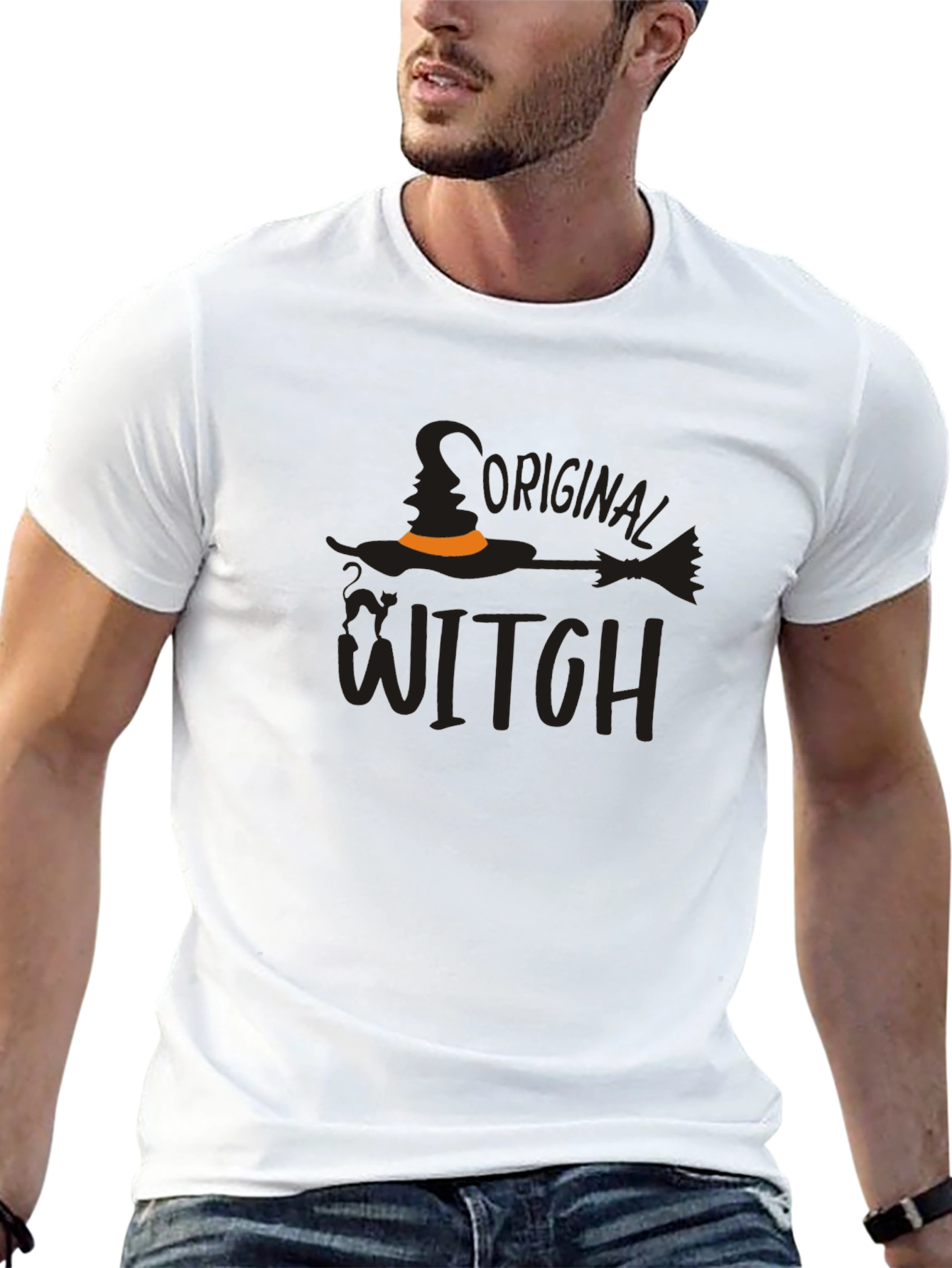 Original Witch Graphic T-Shirt - Halloween Apparel