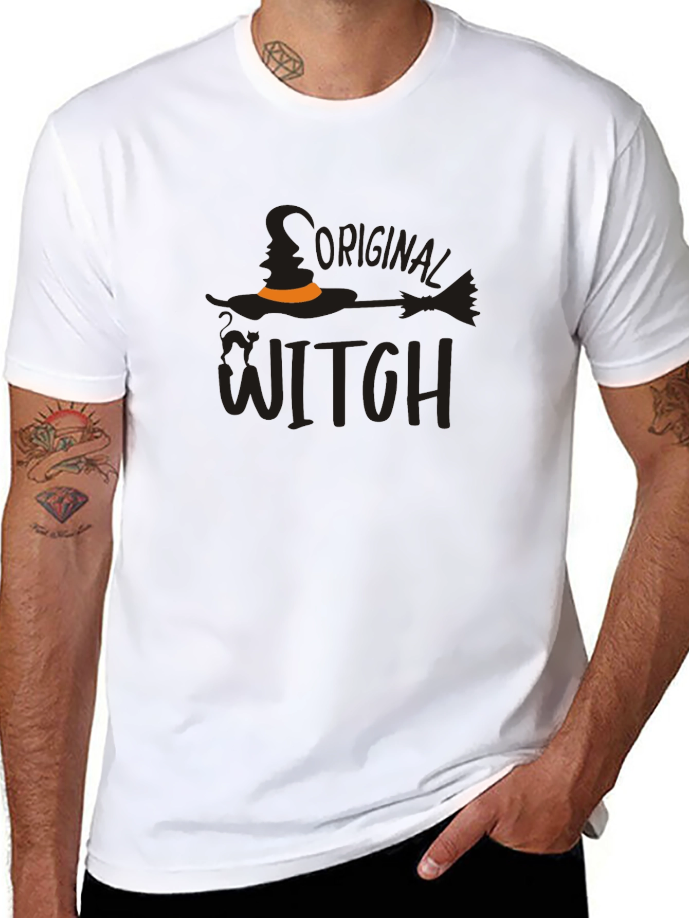 Original Witch Graphic T-Shirt - Halloween Apparel
